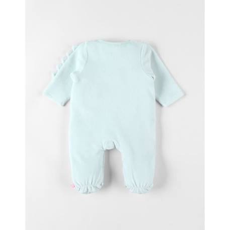 Pyjama en velours côtelé, rhinocéros VERT 2 - vertbaudet enfant 