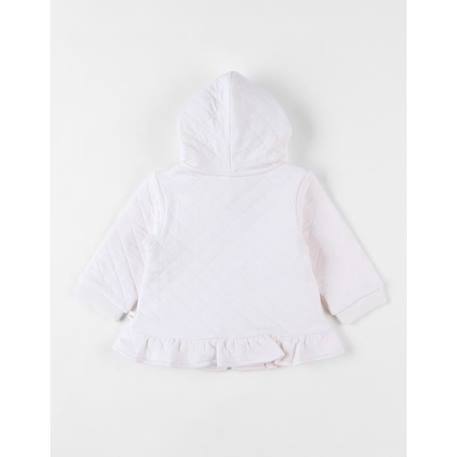 Veste à capuche zippée matelassée ROSE 2 - vertbaudet enfant 