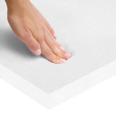 ROBA Matelas de Parc Bébé 75 x 100 cm - Déhoussable - Blanc BLANC 4 - vertbaudet enfant 