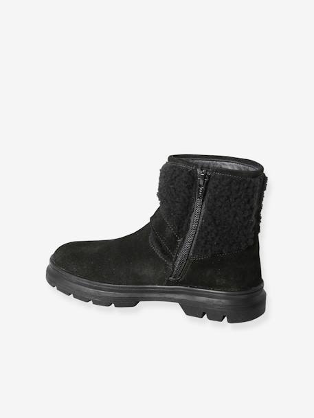 Boots à brides fille noir 3 - vertbaudet enfant 