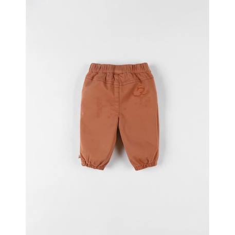 Pantalon en twill, caramel MARRON 2 - vertbaudet enfant 