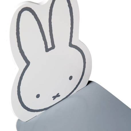 ROBA Ensemble Table + 2 Chaises Enfants - miffy® - Motif Lapin - Table de Jeu et d'Apprentissage - Gris / Blanc GRIS 4 - vertbaudet enfant 