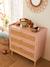 Commode en cannage LIGNE POÉSIE rose+vert 2 - vertbaudet enfant 