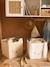 Lot de 2 bacs de rangement animaux gaze de coton lot blanc+lot jaune+lot rose 1 - vertbaudet enfant 