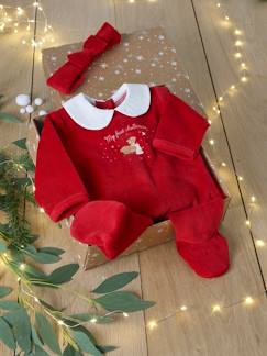 Bébé-Pyjama, surpyjama-Coffret Noël dors-bien + bandeau