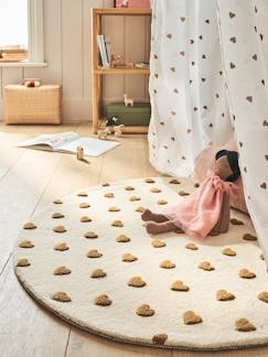 Tapis rond Cœur  - vertbaudet enfant