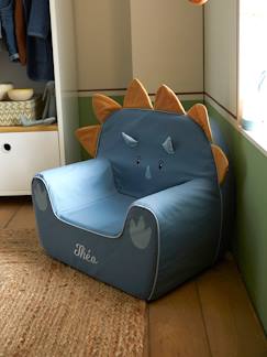 Chambre et rangement-Chambre-Chaise, tabouret, fauteuil-Fauteuil-Fauteuil en mousse dino Triceratops