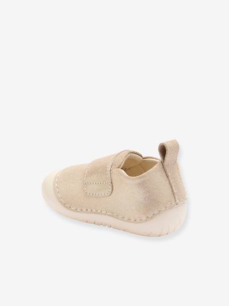 Chaussons souples scratchés bébé or 4 - vertbaudet enfant 