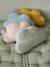 Coussin nuage en gaze de coton personnalisable moutarde 1 - vertbaudet enfant 