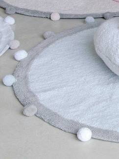 Tapis coton lavable rond avec pompons LORENA CANALS  - vertbaudet enfant