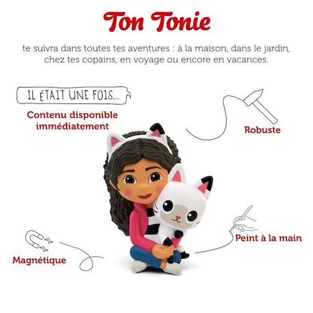 tonies - Figurine Tonie - Gabby - La maison de Gabby ROSE 2 - vertbaudet enfant 