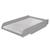 ROBA Plan à Langer à Poser sur Lit Bébé + Matelas Imperméable roba Style Gris - Facile à Monter - Bois Laqué Taupe GRIS 1 - vertbaudet enfant 