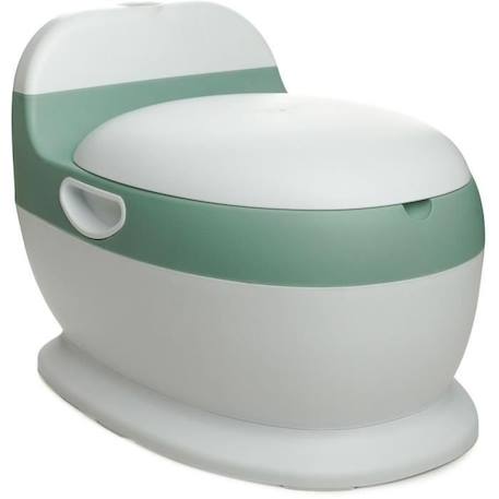 Mini toilette - THERMOBABY - Vert Sauge - Confortable avec bruit de chasse d'eau VERT 1 - vertbaudet enfant 