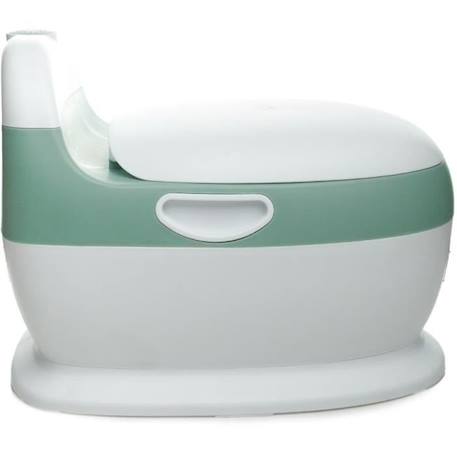 Mini toilette - THERMOBABY - Vert Sauge - Confortable avec bruit de chasse d'eau VERT 5 - vertbaudet enfant 