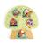 Puzzle musical - JANOD - Les oiseaux en fete - Animaux - 18 mois - Moins de 100 pièces - Vert - Mixte - Enfant JAUNE 2 - vertbaudet enfant 