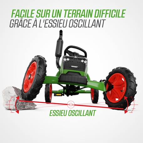 Kart à pédale Buddy Fendt, BERG VERT 4 - vertbaudet enfant 