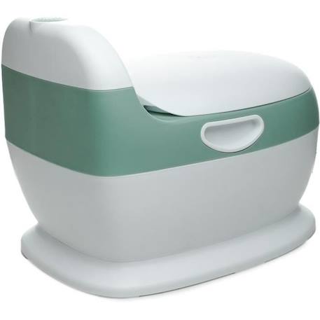 Mini toilette - THERMOBABY - Vert Sauge - Confortable avec bruit de chasse d'eau VERT 6 - vertbaudet enfant 