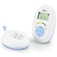 Puériculture-Alecto DBX-112 - Babyphone Full Eco DECT avec écran, blanc/blue