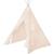 Tente Indienne ROBA - Tipi en toile résistante canvas beige - Pour enfants à partir de 3 ans BLANC 1 - vertbaudet enfant 