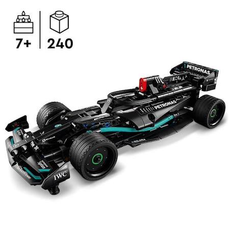 LEGO Technic 42165 Mercedes-AMG F1 W14 E Performance Pull-Back, Voiture Jouet, Réplique NOIR 2 - vertbaudet enfant 