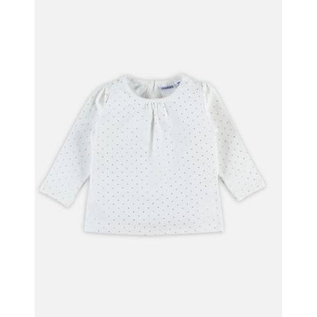 T-shirt pois argentés BEIGE 1 - vertbaudet enfant 