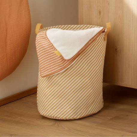 Panière de rangement en tissu ORANGE 3 - vertbaudet enfant 