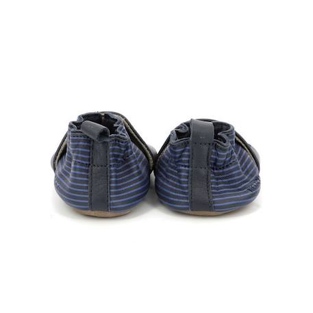 ROBEEZ Chaussons Doubear marine BLEU 3 - vertbaudet enfant 