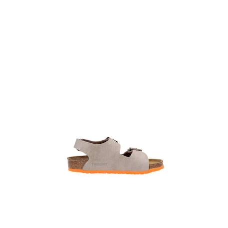 BIRKENSTOCK Sandales & Nu-pieds Milano Desert Enfants GRIS 4 - vertbaudet enfant 