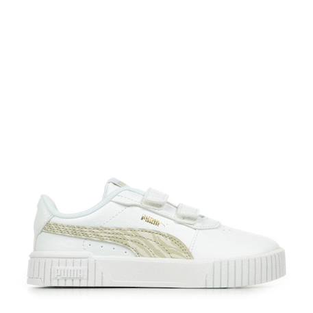 PUMA Carina 2.0 Zebra V Inf, Baskets bébé BLANC 1 - vertbaudet enfant 