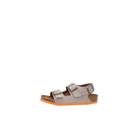 BIRKENSTOCK Sandales & Nu-pieds Milano Desert Enfants GRIS 1 - vertbaudet enfant 