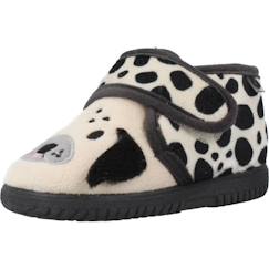 Chaussures-Chausson enfant - VICTORIA - modèle 82774 - blanc - semelle gomme