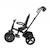 BEBECONFORT WINDY, Tricycle, pliage compact, confortable, siège réversible, de 10 mois à 5 ans, Tinted Gray NOIR 4 - vertbaudet enfant 