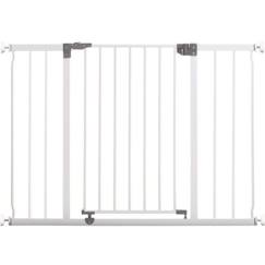 Puériculture-Barrières, sécurité domestique-DREAMBABY Barrière de sécurité Extra large LIBERTY - Par pression - L 99/105,5 x H 75 cm - Blanche