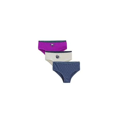 Fille-Lot de 3 culottes fille Ecureuil