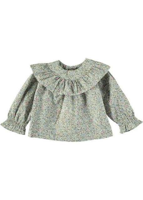 Blouse bébé Cora BLEU 1 - vertbaudet enfant 