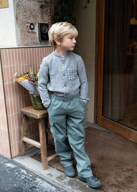 Pantalon enfant Baroudeur BEIGE 2 - vertbaudet enfant 