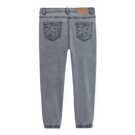 Jean enfant Tehio - PETIT BEGUIN - Gris - Slim GRIS 1 - vertbaudet enfant 