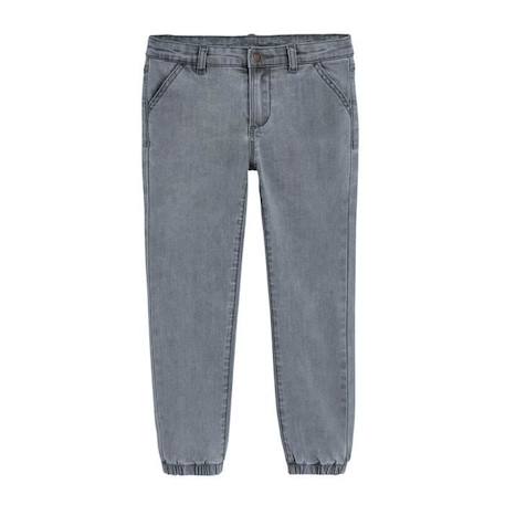 Jean enfant Tehio - PETIT BEGUIN - Gris - Slim GRIS 2 - vertbaudet enfant 