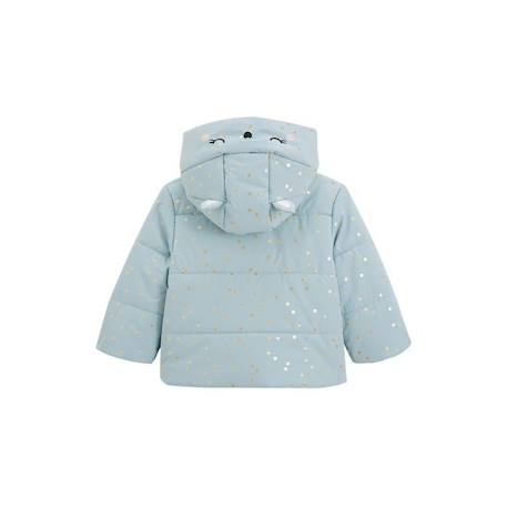 Doudoune bébé - PETIT BEGUIN - Alma - Bleu - Polaire - Label OEKO-TEX BLEU 2 - vertbaudet enfant 