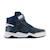 Basket Montante à Scratch Geox Perth - Marine/LT Gris - Enfant - Synthétique BLEU 2 - vertbaudet enfant 