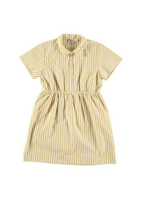 Robe fille Camicia JAUNE 1 - vertbaudet enfant 