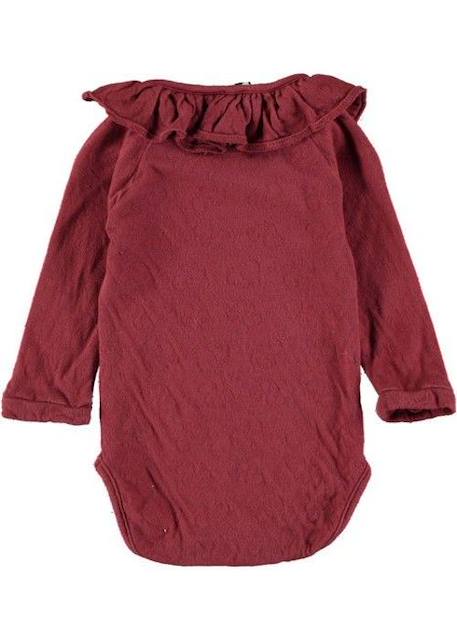 Body bébé brodé sapin ROUGE 2 - vertbaudet enfant 