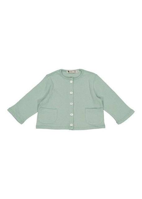 Cardigan enfant Coco VERT 1 - vertbaudet enfant 