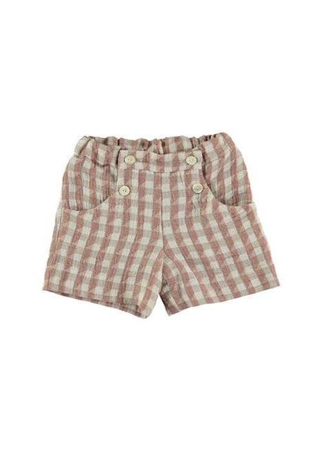 Short fille Marin ROUGE 1 - vertbaudet enfant 