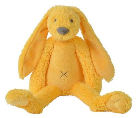 Happy Horse - Peluche Lapin Richie jaune 38 cm JAUNE 1 - vertbaudet enfant 