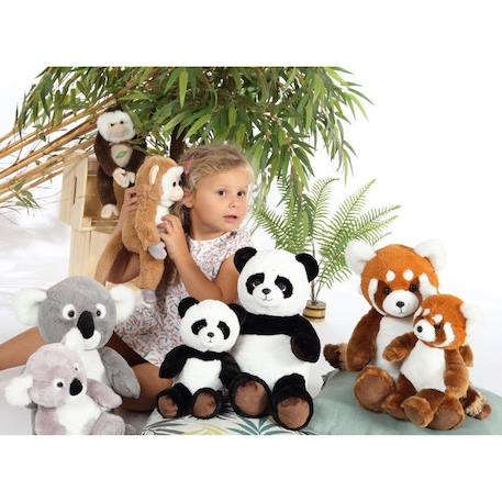 Green Forest panda roux - 20 cm MARRON 3 - vertbaudet enfant 