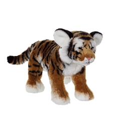 Jouet-Fauve allongé 30 cm -tigre brun