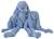 Happy Horse - Peluche Lapin Richie bleu 38 cm BLEU 2 - vertbaudet enfant 