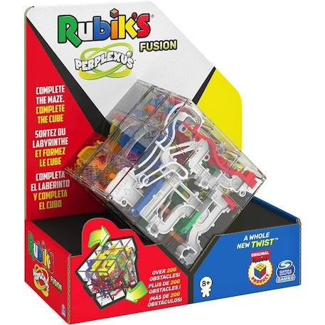 Perplexus - Rubik's 3x3 - Labyrinthe Parcours 3D - Jeu d'Action et de Réflexe - Jouet Enfant 8 Ans et + ROUGE 1 - vertbaudet enfant 