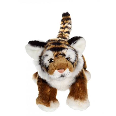 Fauve allongé 30 cm -tigre brun MARRON 4 - vertbaudet enfant 